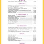 Menu Arroz Bar Restaurant Marrakech June 2023 231112